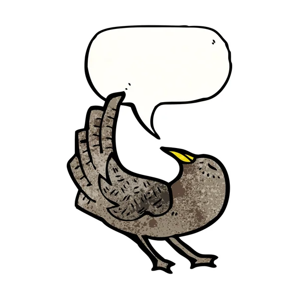 Птичий твит — стоковый вектор