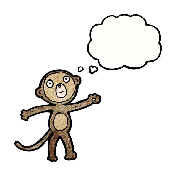 変な猿 — ストックベクタ