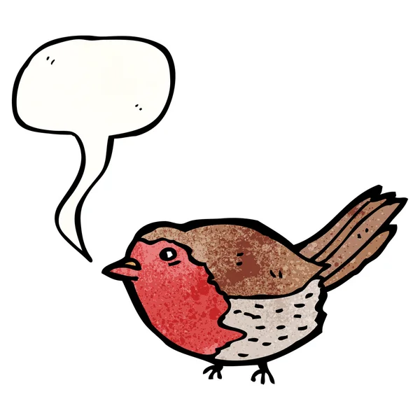 Cute robin — Stock Vector