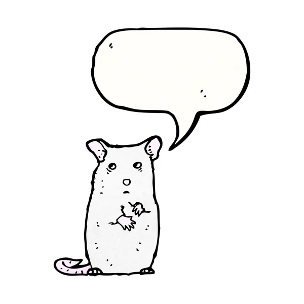Talking mouse — Stockvector
