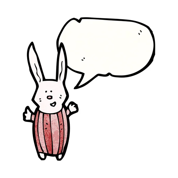 Lapin drôle — Image vectorielle