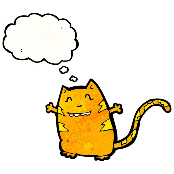 Gato feliz — Vector de stock