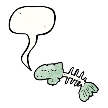 eski balık kemikleri