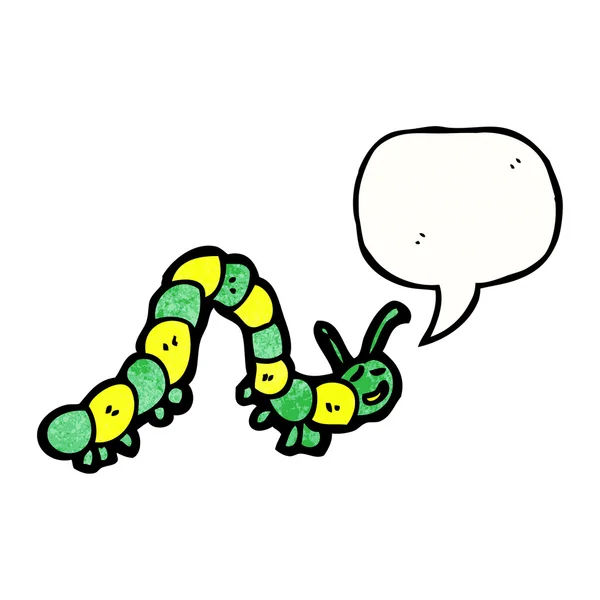 Friendly caterpillar — Stock Vector