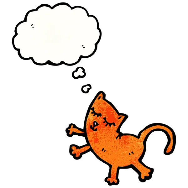 有趣的橙色猫 — 图库矢量图片