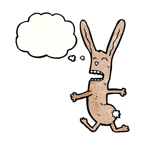 Lapin fou — Image vectorielle