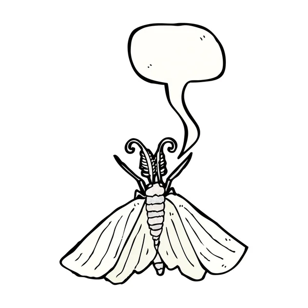 白蛾 — 图库矢量图片