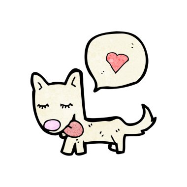 küçük köpek aşık