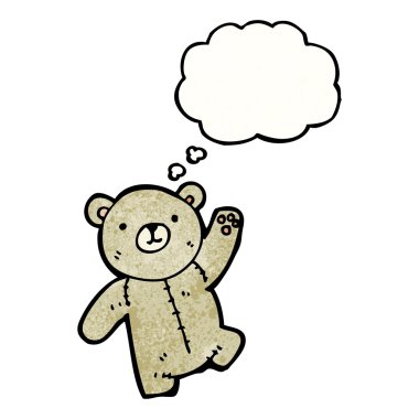 oyuncak ayı sallayarak