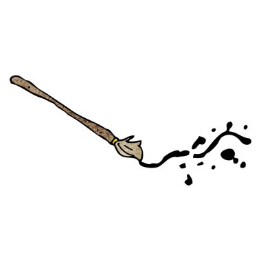 dağınık Kaligrafi fırçası