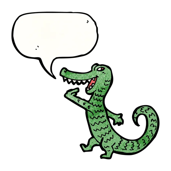 Głodny krokodyl — Wektor stockowy