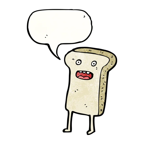 Bröd slice — Stock vektor