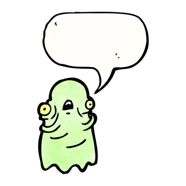Fula gröna ghost — Stock vektor