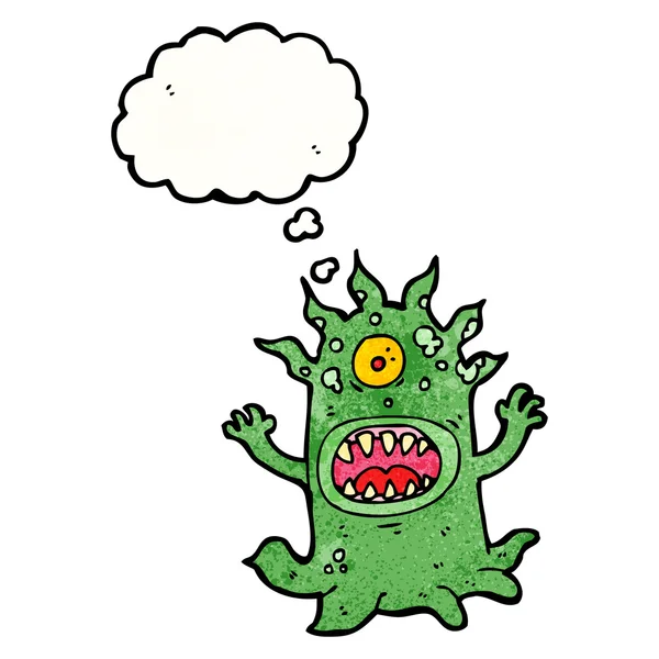 可怕的外星怪物 — 图库矢量图片
