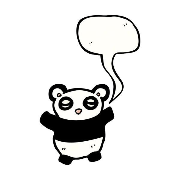 Panda. — Vetor de Stock