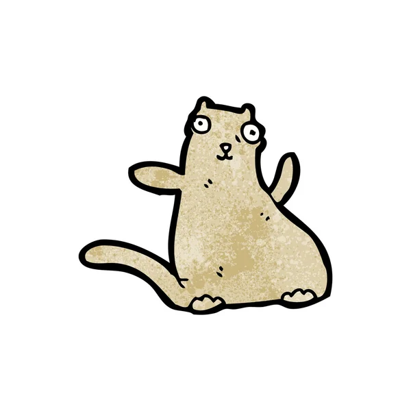 Gato gordo — Vector de stock