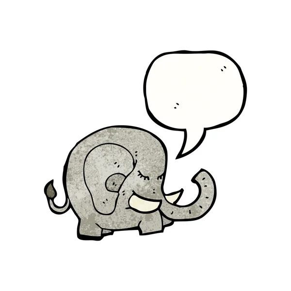 Elefant — Stockvektor