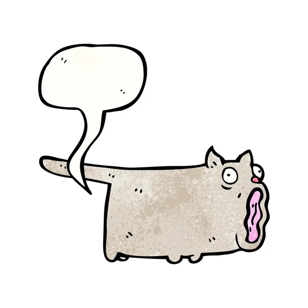 Förvånad katt prutta — Stock vektor