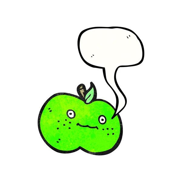 Schattig apple — Stockvector