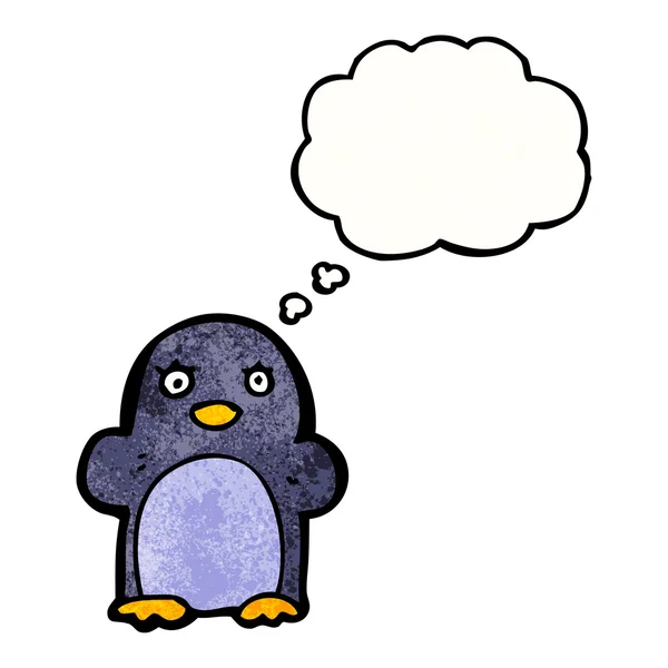 Őrült pingvin — Stock Vector