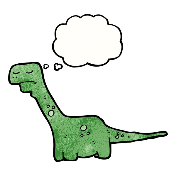 Amuzant dinozaur — Vector de stoc
