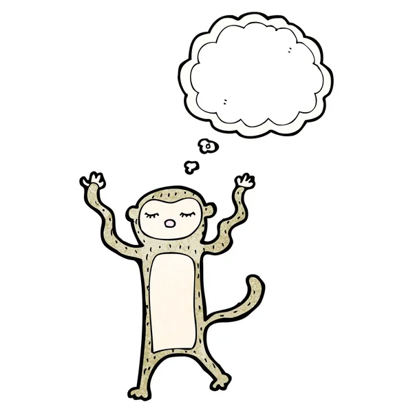 Funny monkey — Stock Vector