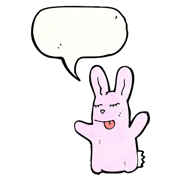 Lapin rose lapin — Image vectorielle