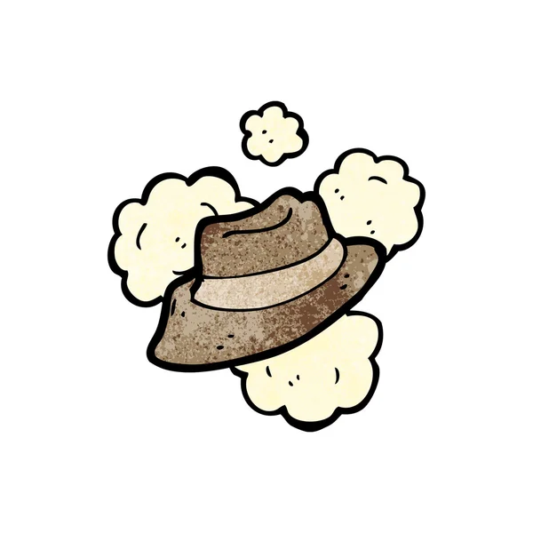 Старий капелюх — стоковий вектор