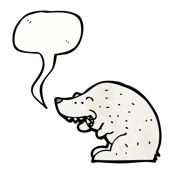 Urso polar — Vetor de Stock