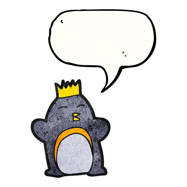 Император Пингвин — стоковый вектор