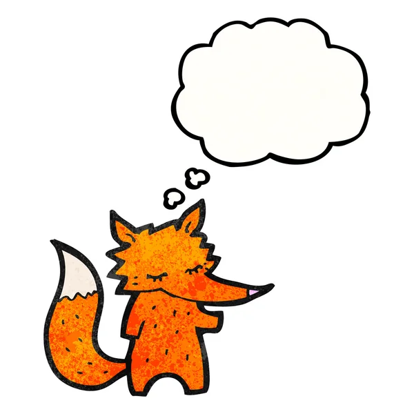 可爱的狐狸 — 图库矢量图片