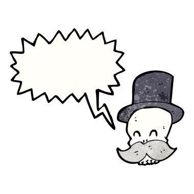 Bıyıklı kafatası