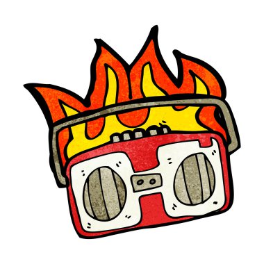 Radio cassette player