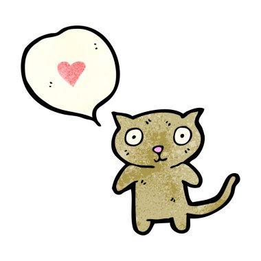Şirin kedi.