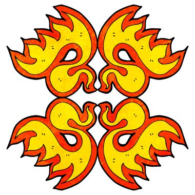 Yangın dekoratif öğe