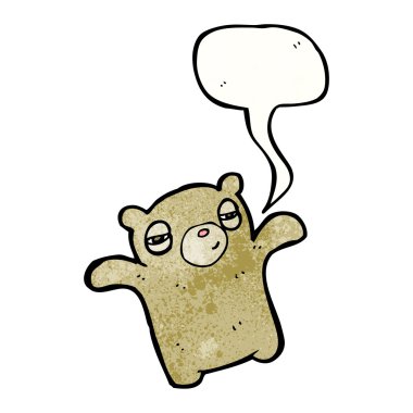 yorgun küçük ayıcık