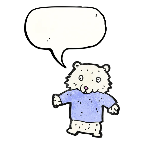 Malý lední medvěd — Stockový vektor