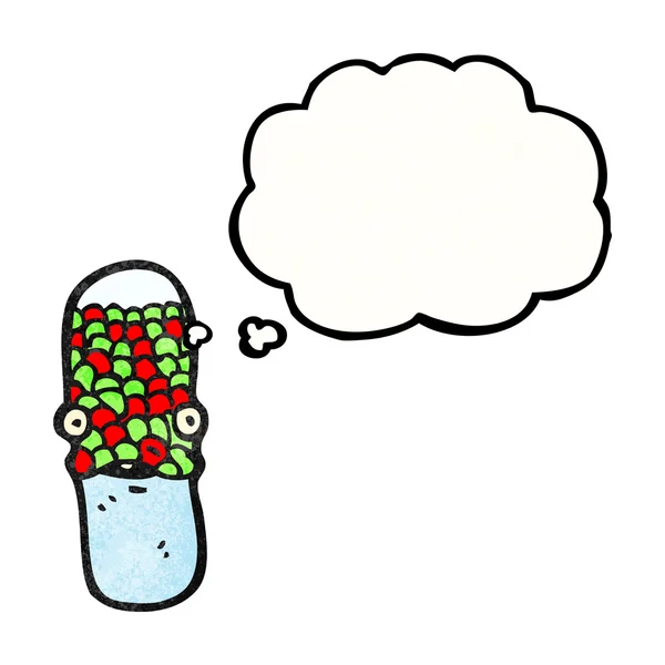 Antibiotika-Pille — Stockvektor