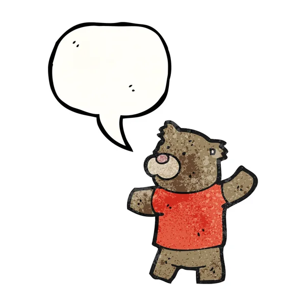 Urso de peluche — Vetor de Stock