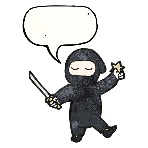 Ninja — Vector de stoc