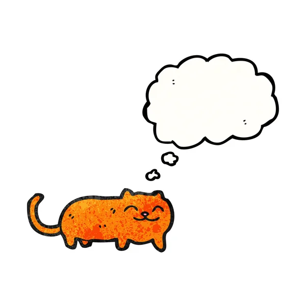 Cat with thought bubble — Stock Vector