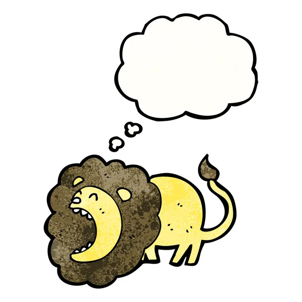 Komik aslan — Stok Vektör