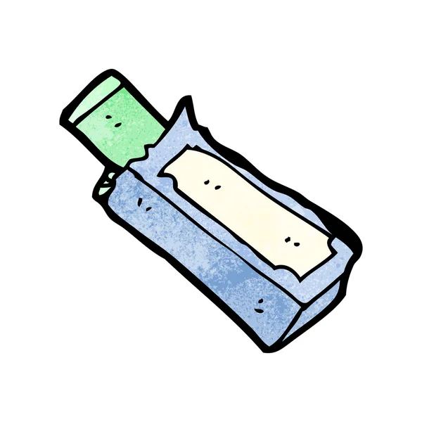 Pakje kauwgom — Stockvector