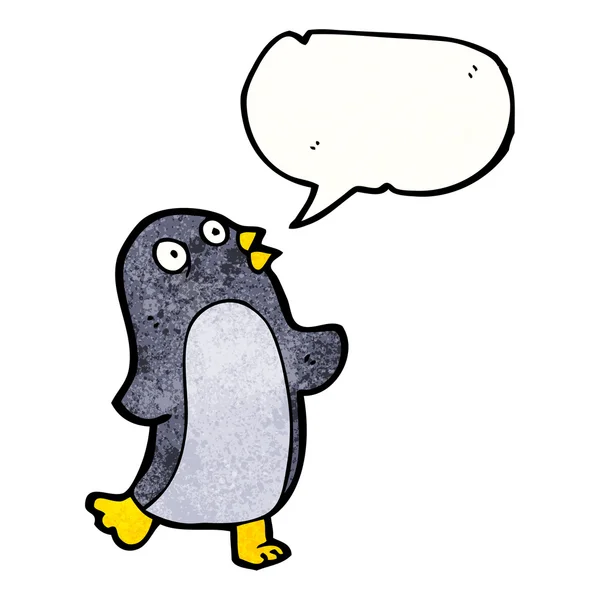 Pingüino bailarín — Archivo Imágenes Vectoriales