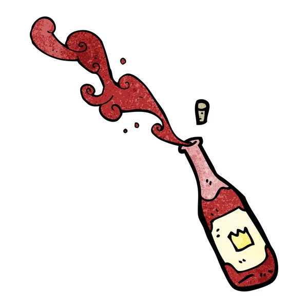 高価な赤ワイン — ストックベクタ