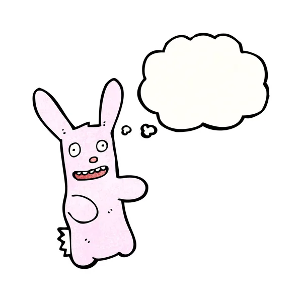 Lapin rose — Image vectorielle