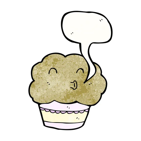 Muffin parlant — Image vectorielle