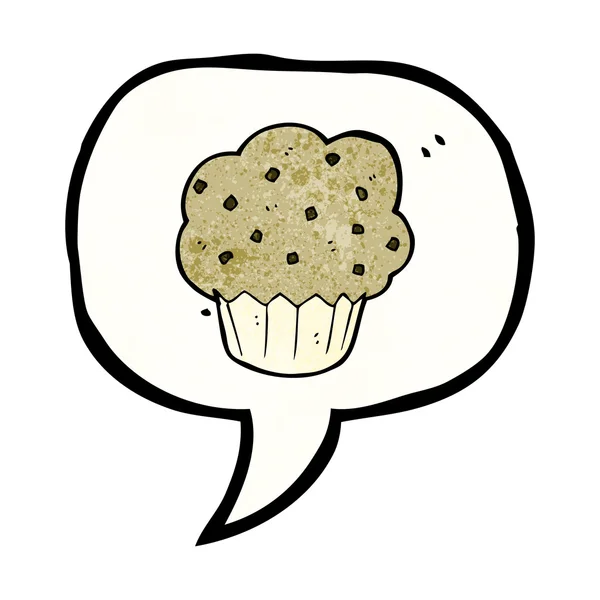Símbolo muffin — Vetor de Stock