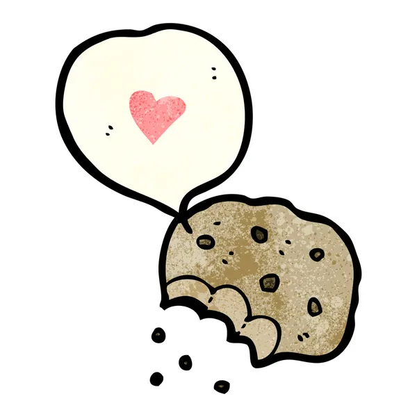 Ich liebe Cookies — Stockvektor