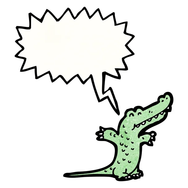 Mały krokodyl — Wektor stockowy